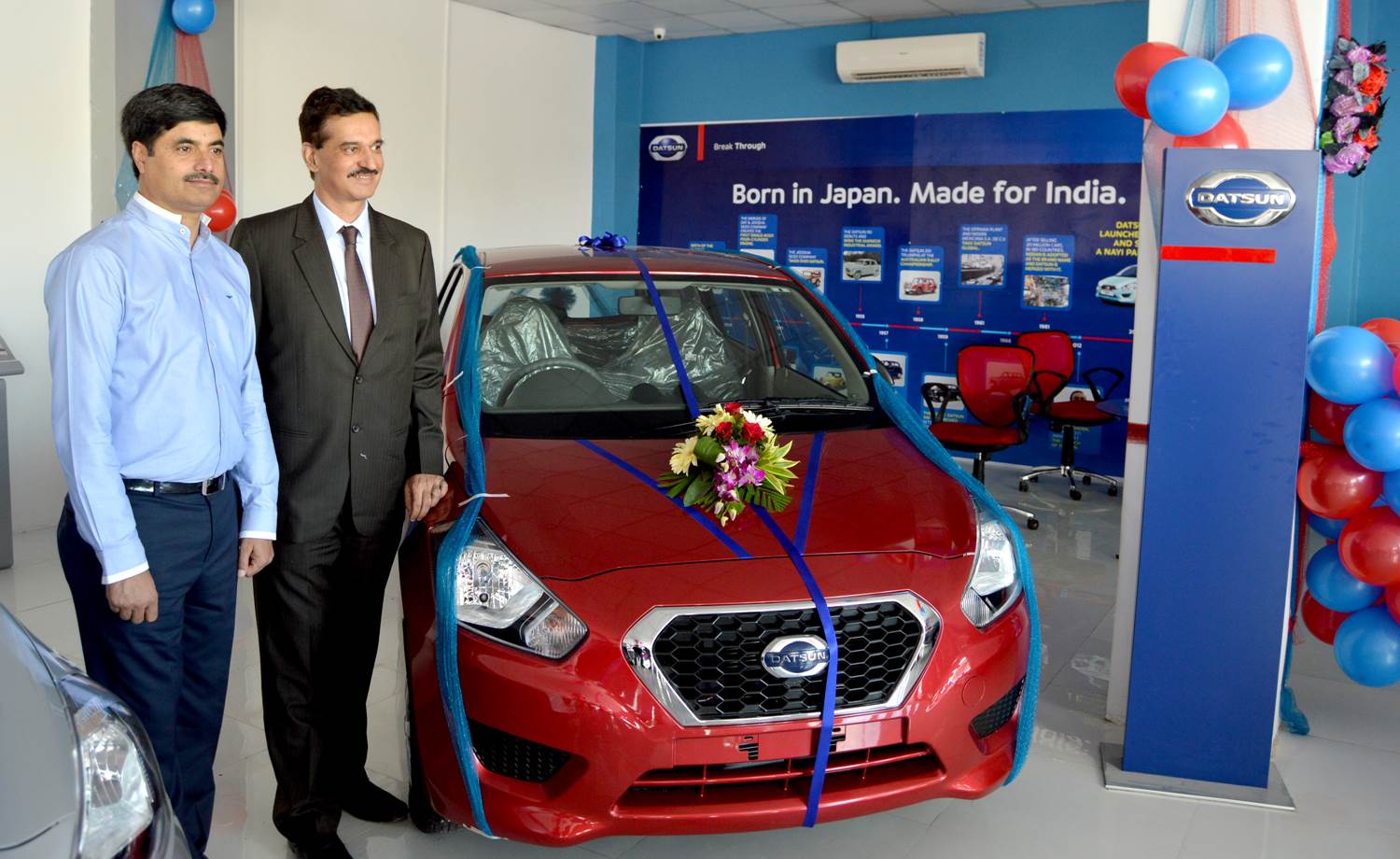 Nissan dealership launch in Kashmir