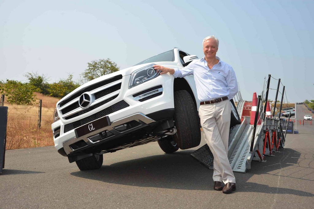 Mr. Roland Folger,Managing Director and CEO, Mercedes-Benz India at the Merc