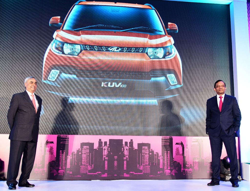 KUV100 unvieling by management