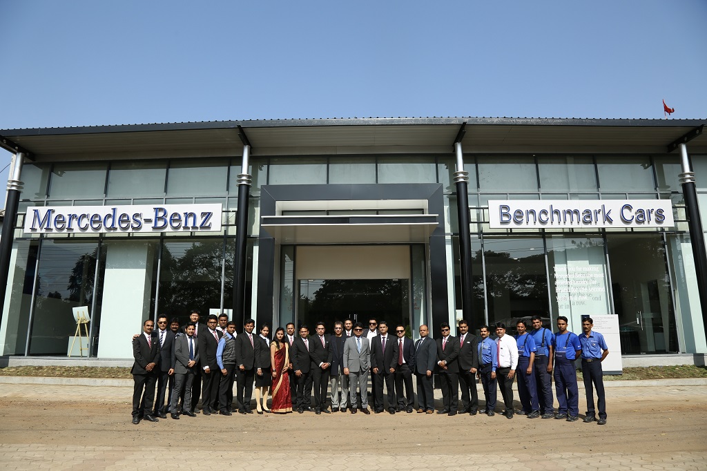 Mercedes-Benz Inagurates Bencmark Cars Work Shop (first 3S luxury car dealership in Bhopal)