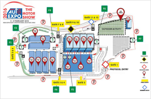 Site Plan: Mercedes-Benz Hall 15 