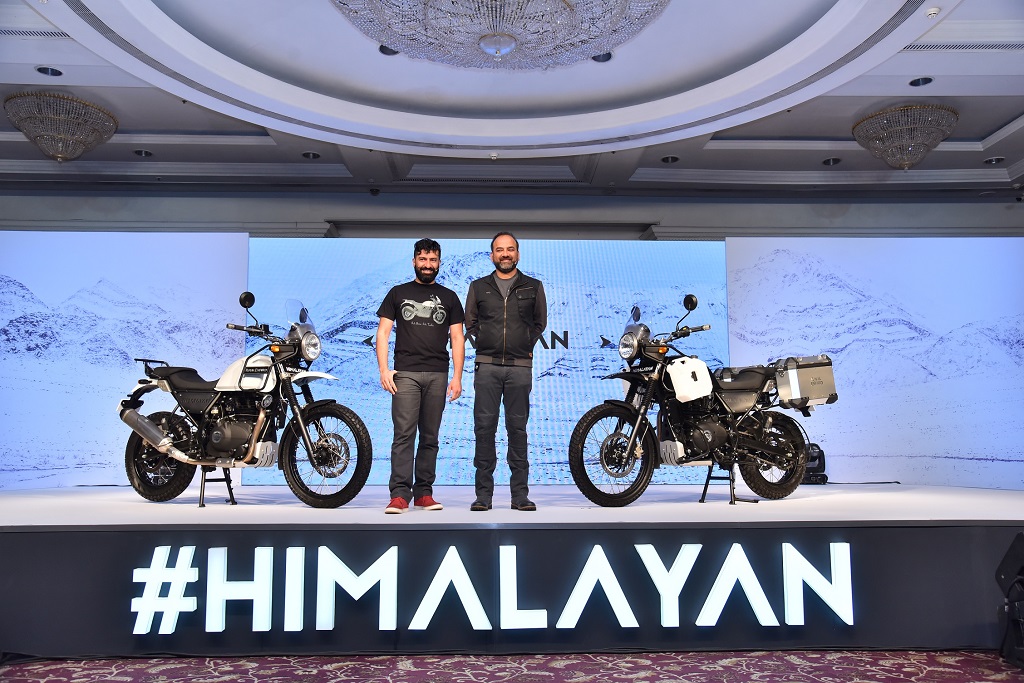 Royal Enfield Launches Himalayan-Siddhartha Lal, MD & CEO, Eicher Motors…