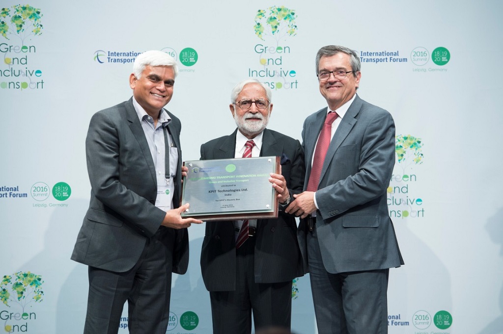 Kishor Patil wins ITF Promising Innovation in Transport Award 2016