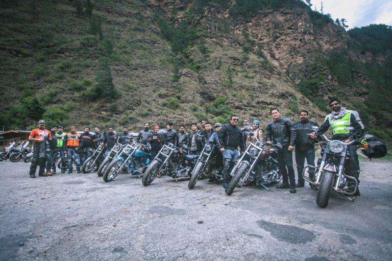 Picture 2 – 3rd International HOG Rally Harley Davidson riders from Indi…