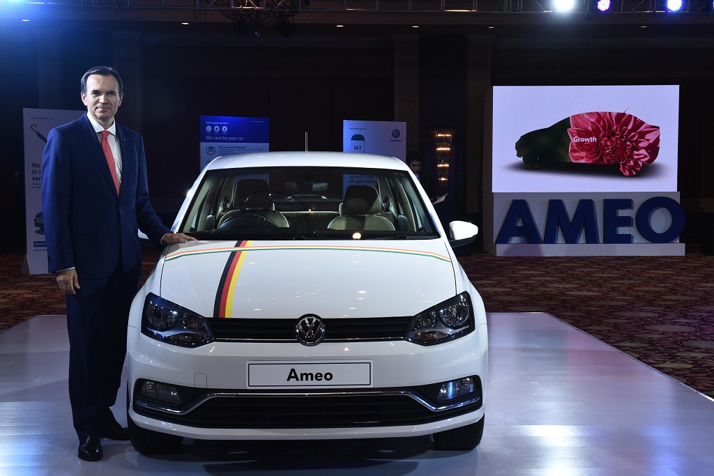 Volkswagen India launches mobile application for Ameo