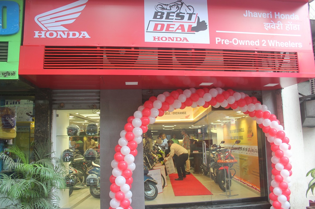 Honda Motorcycle and Scooter India Pvt Ltd inaugurate its 100th Best Deal outlet in Mumbai