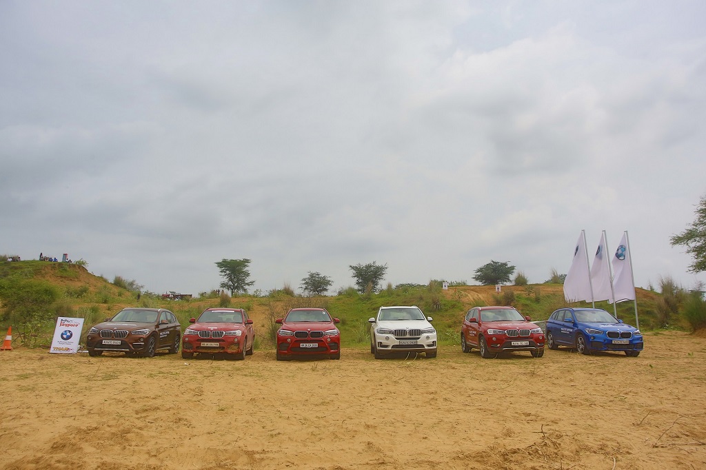 01.Exclusive Super Speciality Stage with BMW X range Sports Activity Vehicles at Rally of Jaypore 2016
