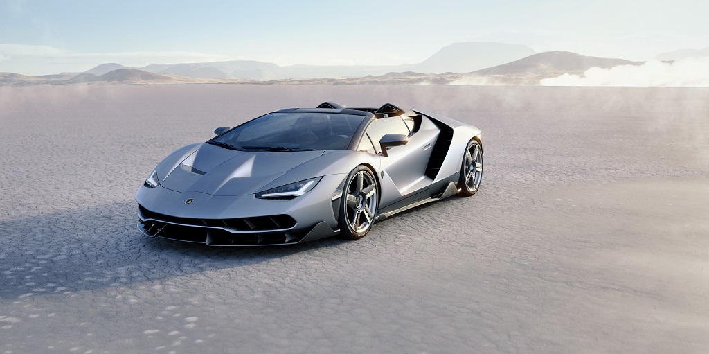 Lamborghini Unveils Centenario Roadster in California