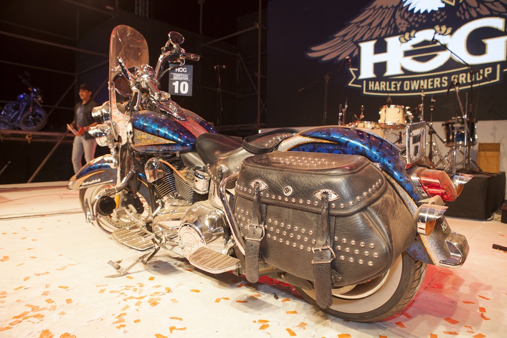 Customized Harley-Davidson Heritage Softail Classic by Devendra Chugh