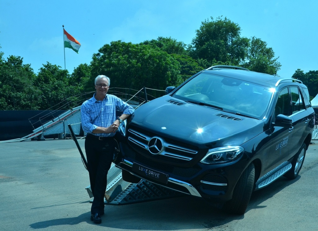 Mr. Roland Folger, MD & CEO, Mercedes Benz India at  LuxeDrive Gurgaon NCR (1)