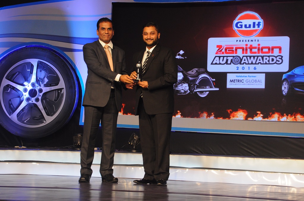 Mr. Shirish Kulkarni, Chairman, DSK Motowheels -  'Zeegnition Automotive Man Of The Year 2016'