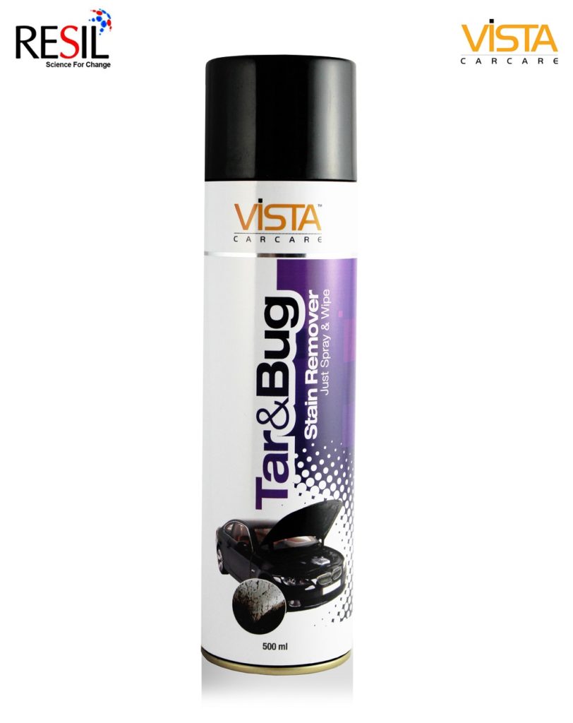 Resil Chemicals Launches Vista Tar and Bug Remover for Automobile