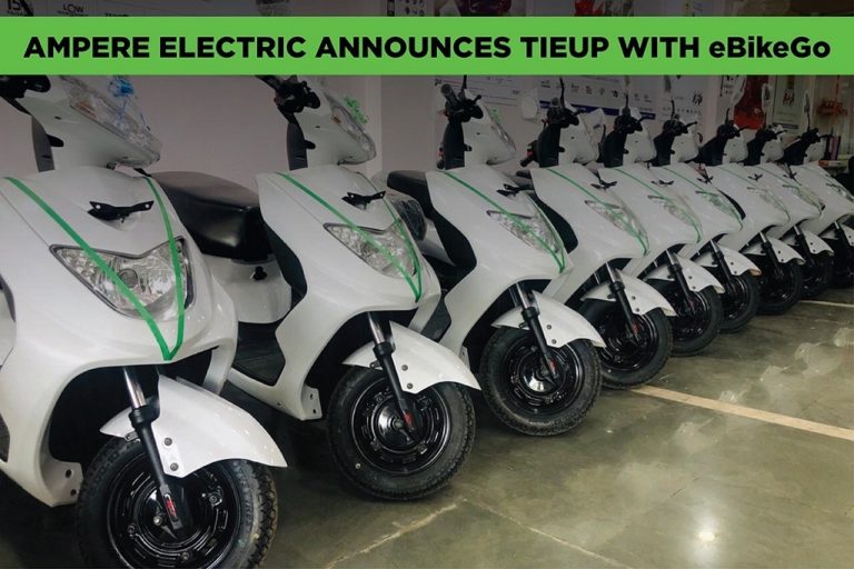 Ampere Electric partners with EV mobility startup eBikeGO for