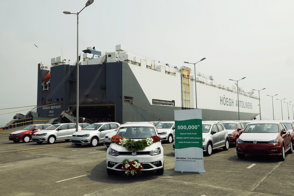 ŠAVWIPL exports its 500000th Made in India Car