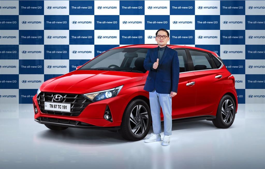 Photo 2 – Mr S S Kim, MD & CEO, HMIL at the launch of the all-new i20