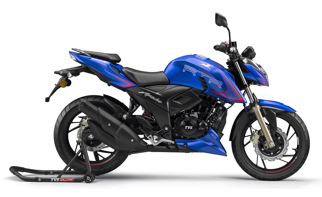 TVS Apache RTR 200 4V with Ride Modes