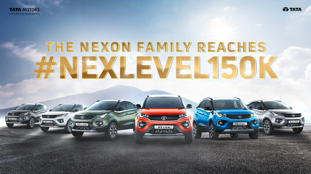 Tata Motors rolls out the 1,50,000th Nexon – India’s 1st GNCAP 5 Star Rated Car (1)