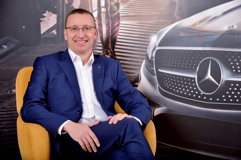 Martin Schwenk MD and CEO Mercedes-Benz India