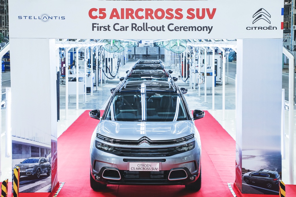 New Citroën C5 Aircross Suv Rolls Out From Thiruvallur Plant (2)
